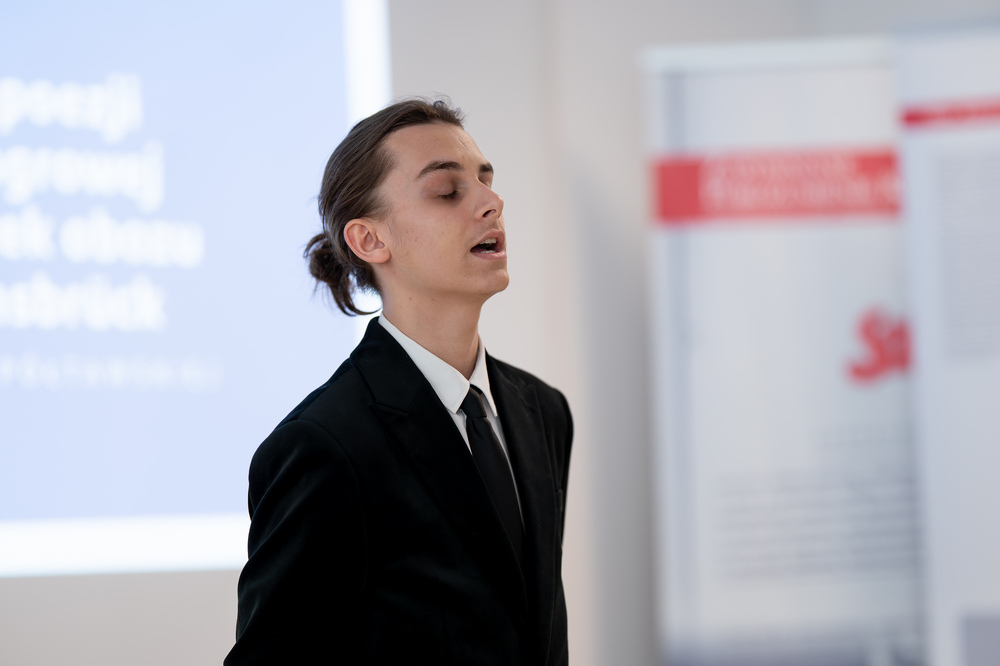 „W kręgu poezji i prozy lagrowej więźniarek KL Ravensbrück im. Wandy Półtawskiej”. Fot.: IPN Krzysztof Łojko