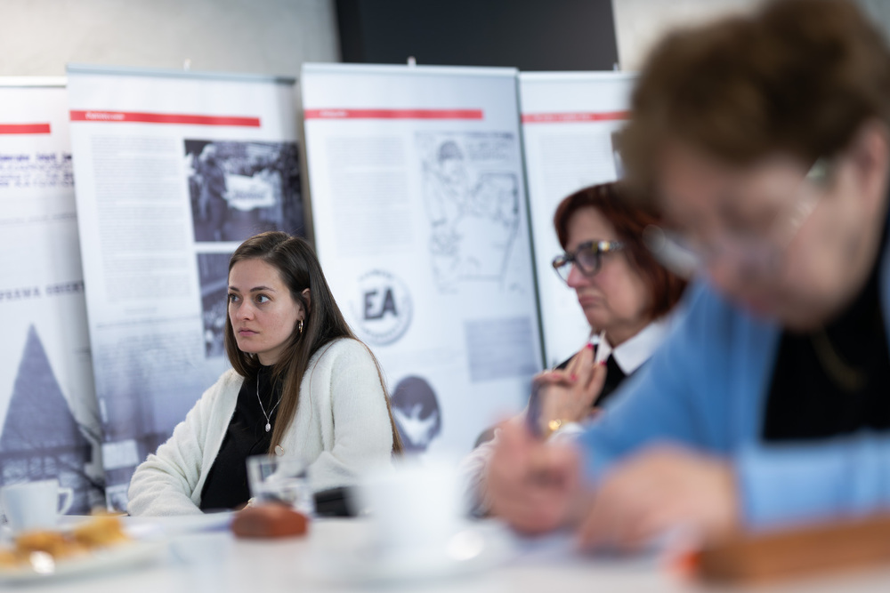 „W kręgu poezji i prozy lagrowej więźniarek KL Ravensbrück im. Wandy Półtawskiej”. Fot.: IPN Krzysztof Łojko