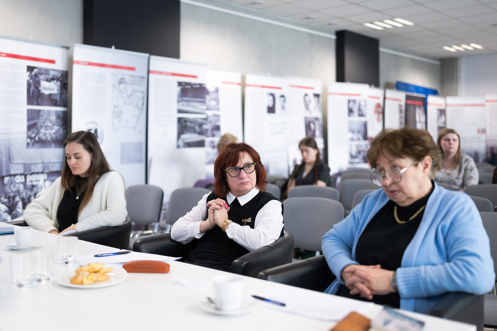 „W kręgu poezji i prozy lagrowej więźniarek KL Ravensbrück im. Wandy Półtawskiej”. Fot.: IPN Krzysztof Łojko