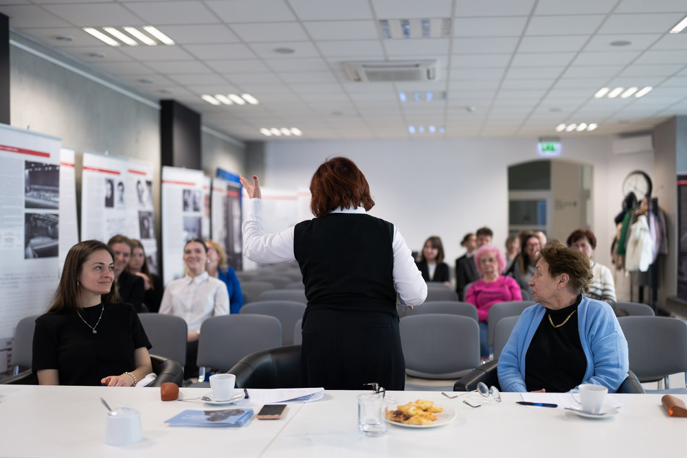 „W kręgu poezji i prozy lagrowej więźniarek KL Ravensbrück im. Wandy Półtawskiej”. Fot.: IPN Krzysztof Łojko