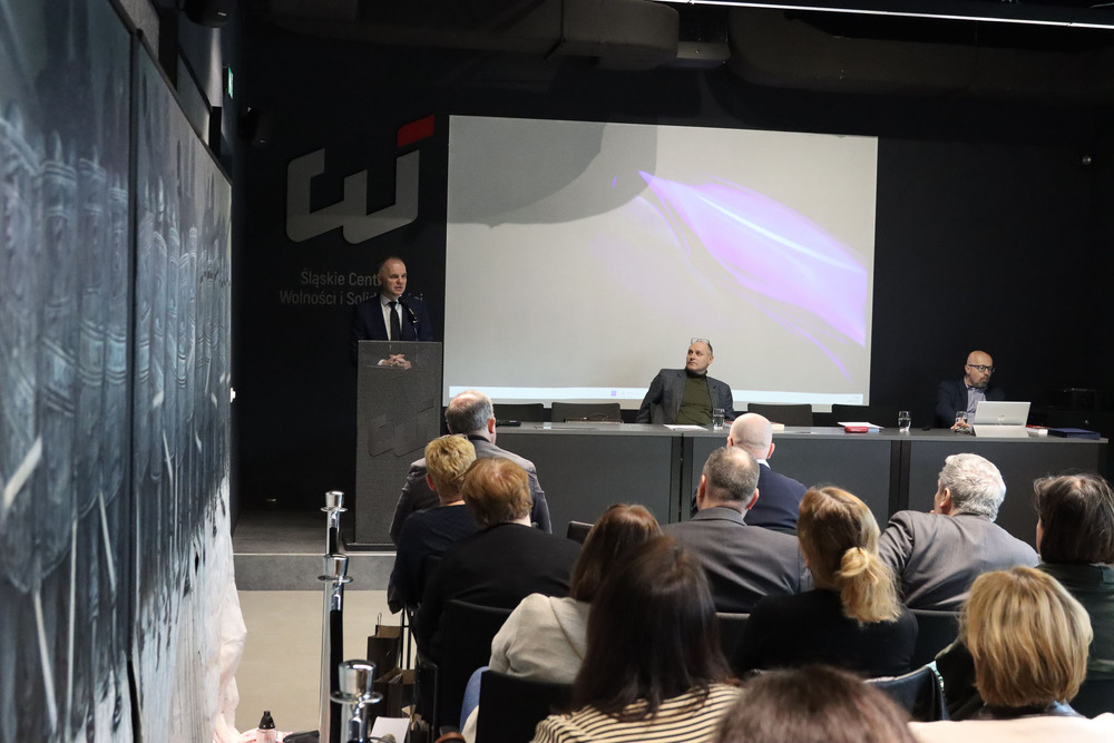 Cykl warsztatów dla nauczycieli. Fot.: Sylwester Strzałkowski (Śląskie Centrum Wolności i Solidarności)