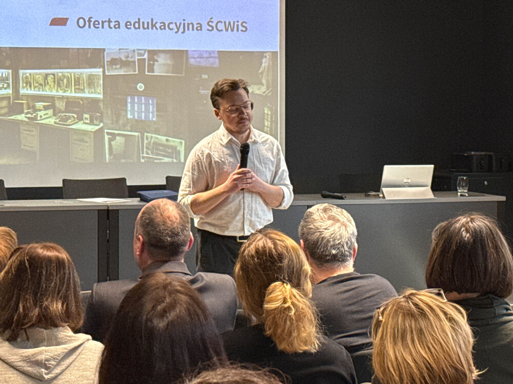 Cykl warsztatów dla nauczycieli. Fot.: Sylwester Strzałkowski (Śląskie Centrum Wolności i Solidarności)