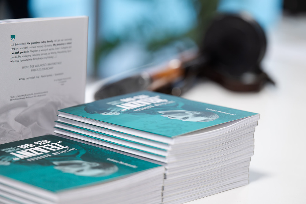 Czwartki z historią w IPN": „Zdzisław Badocha ‘Żelazny’ – z Zagłębia do mjr. "Łupaszki’”. Fot.: IPN Krzysztof Łojko