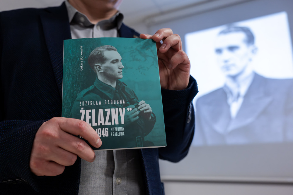 Czwartki z historią w IPN": „Zdzisław Badocha ‘Żelazny’ – z Zagłębia do mjr. "Łupaszki’”. Fot.: IPN Krzysztof Łojko