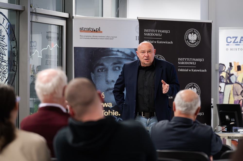 „Czwartki z historią w IPN": „Zdzisław Badocha ‘Żelazny’ – z Zagłębia do mjr. "Łupaszki’”. Fot.: IPN Krzysztof Łojko