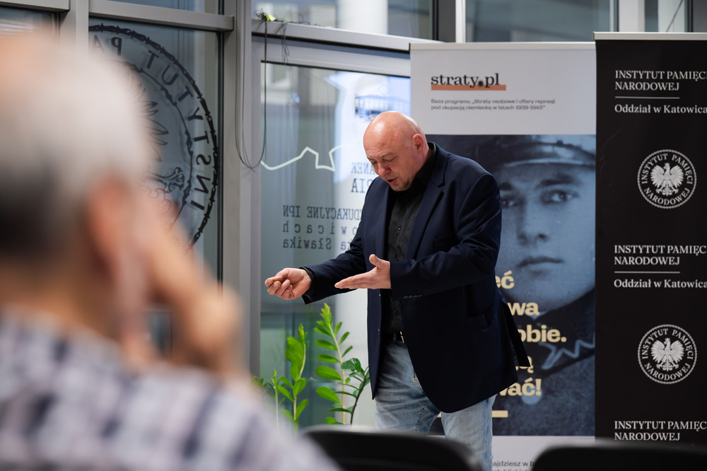 „Czwartki z historią w IPN": „Zdzisław Badocha ‘Żelazny’ – z Zagłębia do mjr. "Łupaszki’”. Fot.: IPN Krzysztof Łojko