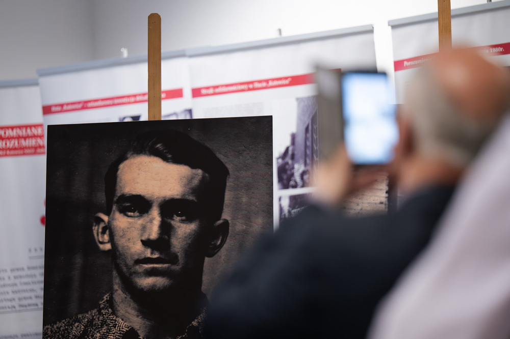 „Czwartki z historią w IPN": „Zdzisław Badocha ‘Żelazny’ – z Zagłębia do mjr. "Łupaszki’”. Fot.: IPN Krzysztof Łojko