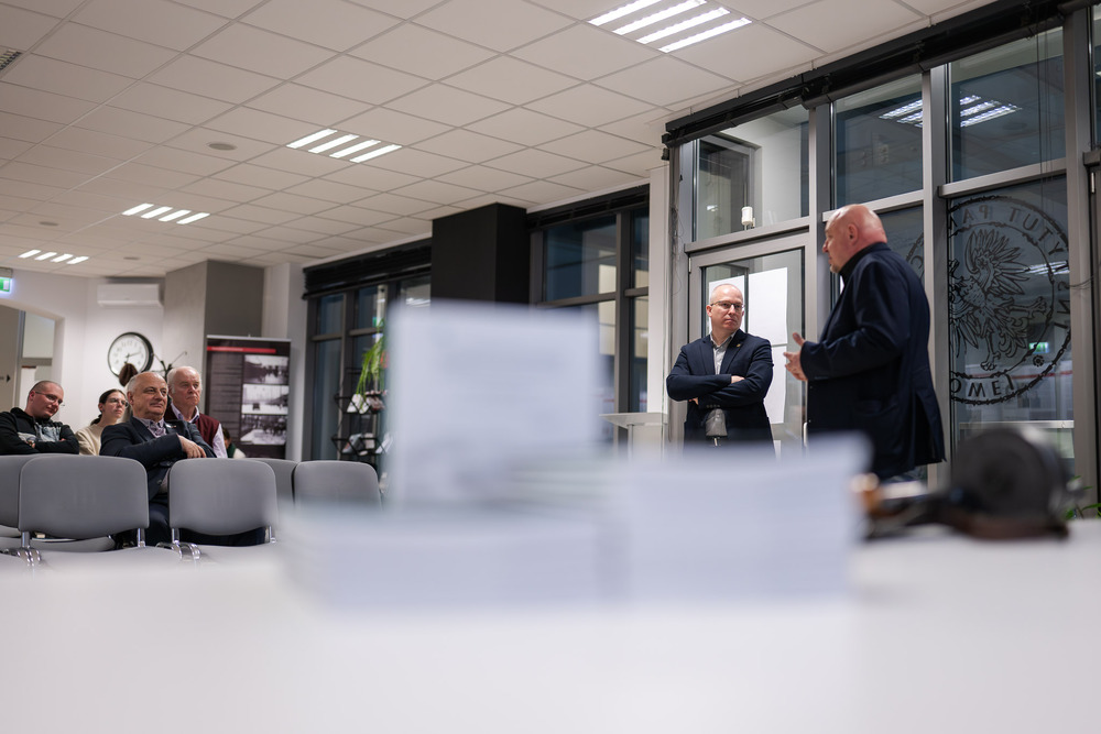 „Czwartki z historią w IPN": „Zdzisław Badocha ‘Żelazny’ – z Zagłębia do mjr. "Łupaszki’”. Fot.: IPN Krzysztof Łojko