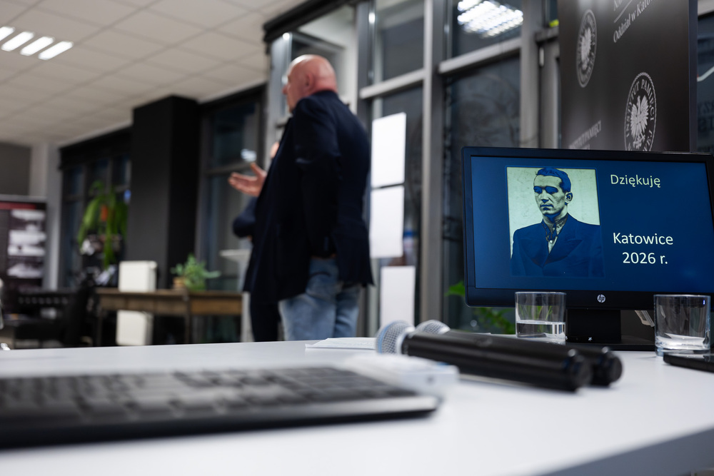 „Czwartki z historią w IPN": „Zdzisław Badocha ‘Żelazny’ – z Zagłębia do mjr. "Łupaszki’”. Fot.: IPN Krzysztof Łojko