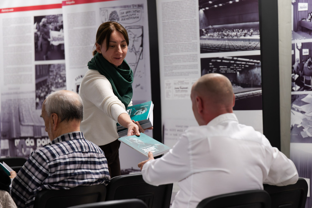 „Czwartki z historią w IPN": „Zdzisław Badocha ‘Żelazny’ – z Zagłębia do mjr. "Łupaszki’”. Fot.: IPN Krzysztof Łojko