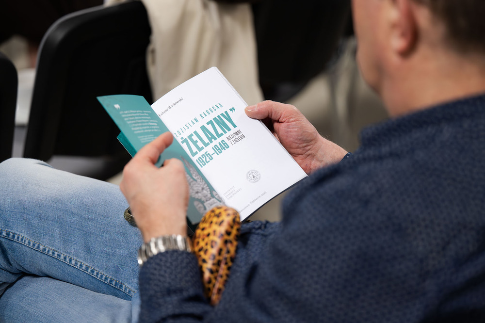 „Czwartki z historią w IPN": „Zdzisław Badocha ‘Żelazny’ – z Zagłębia do mjr. "Łupaszki’”. Fot.: IPN Krzysztof Łojko