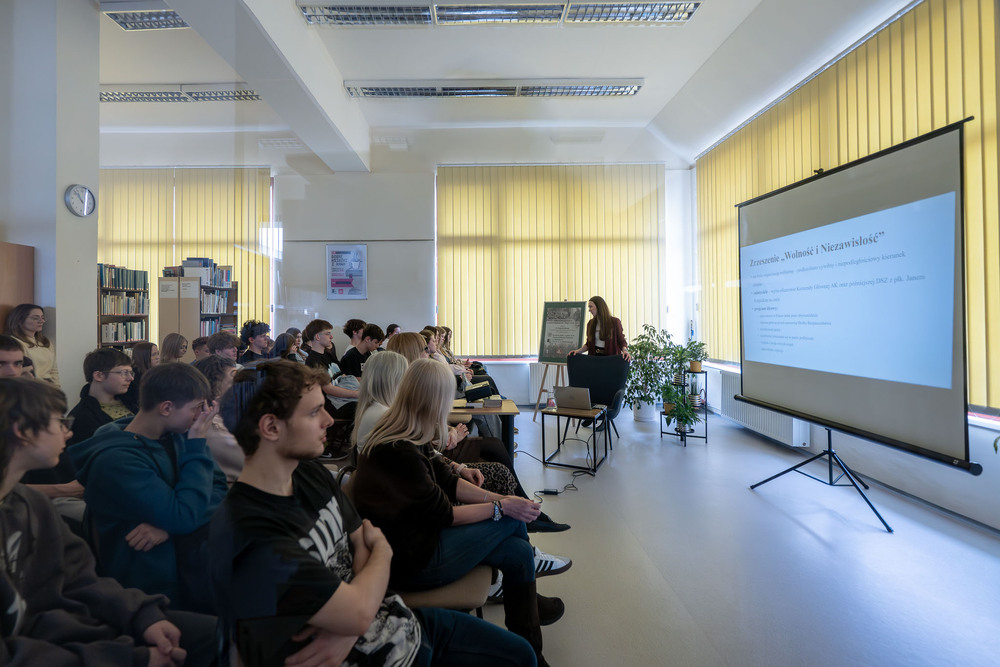 O Łukaszu Cieplińskim w Mysłowicach. Fot.: IPN Krzysztof Łojko
