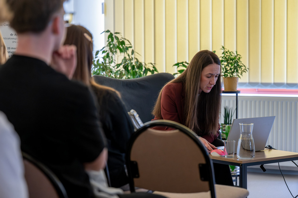 O Łukaszu Cieplińskim w Mysłowicach. Fot.: IPN Krzysztof Łojko