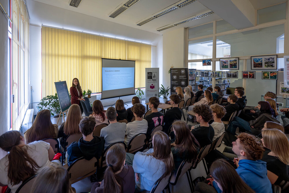 O Łukaszu Cieplińskim w Mysłowicach. Fot.: IPN Krzysztof Łojko