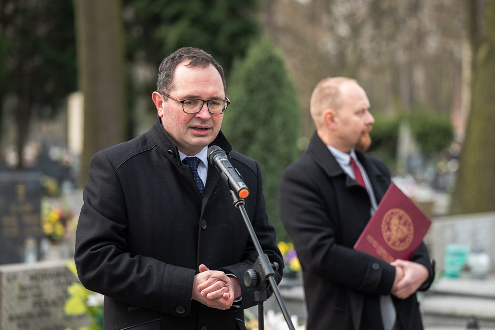 Gliwickie obchody Narodowego Dnia Pamięci Polaków ratujących Żydów pod okupacją niemiecką. Fot.: IPN Krzysztof Łojko