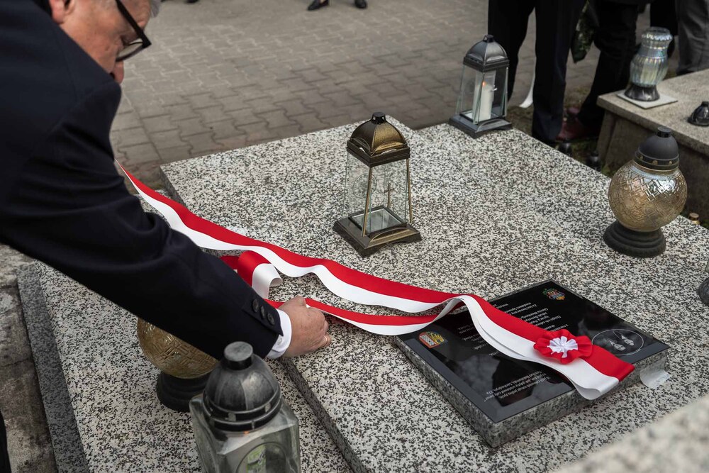 Gliwickie obchody Narodowego Dnia Pamięci Polaków ratujących Żydów pod okupacją niemiecką. Fot.: IPN Krzysztof Łojko