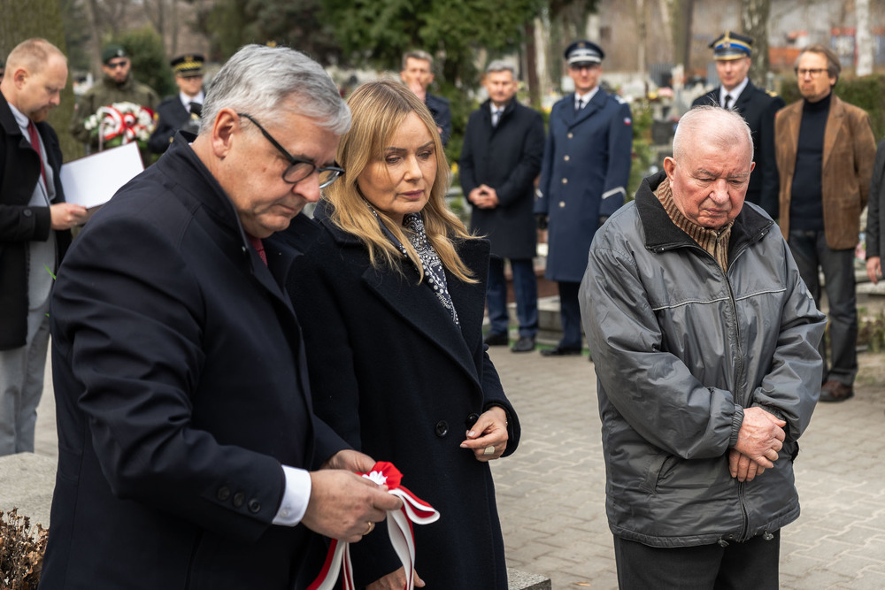 Gliwickie obchody Narodowego Dnia Pamięci Polaków ratujących Żydów pod okupacją niemiecką. Fot.: IPN Krzysztof Łojko