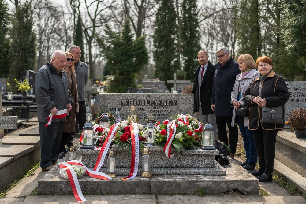 Gliwickie obchody Narodowego Dnia Pamięci Polaków ratujących Żydów pod okupacją niemiecką. Fot.: IPN Krzysztof Łojko