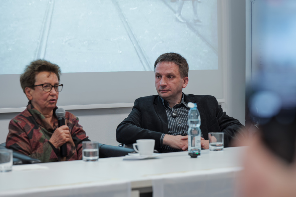 Sławomir Bugajski, bohaterem czwartego spotkania w ramach cyklu 45 lat „Solidarności" Śląsko-Dąbrowskiej. Fot.: IPN Krzysztof Łojko