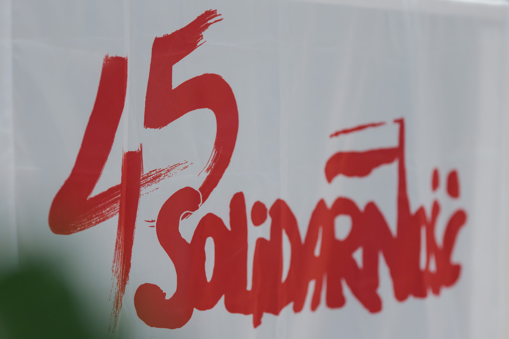 Sławomir Bugajski, bohaterem czwartego spotkania w ramach cyklu 45 lat „Solidarności" Śląsko-Dąbrowskiej. Fot.: IPN Krzysztof Łojko