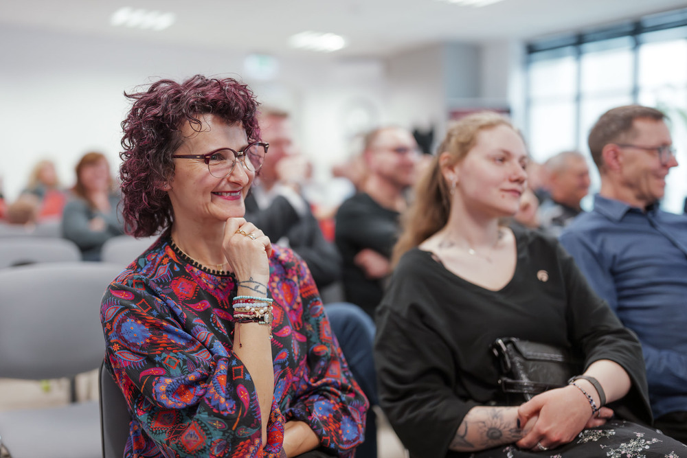 Sławomir Bugajski, bohaterem czwartego spotkania w ramach cyklu 45 lat „Solidarności" Śląsko-Dąbrowskiej – ludzie i struktury. Fot.: IPN Krzysztof Łojko