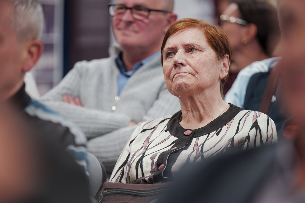 Sławomir Bugajski, bohaterem czwartego spotkania w ramach cyklu 45 lat „Solidarności" Śląsko-Dąbrowskiej – ludzie i struktury. Fot.: IPN Krzysztof Łojko