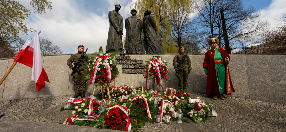Pomnik Ofiar Katynia w Katowicach. Fot. Krzysztof Łojko/IPN