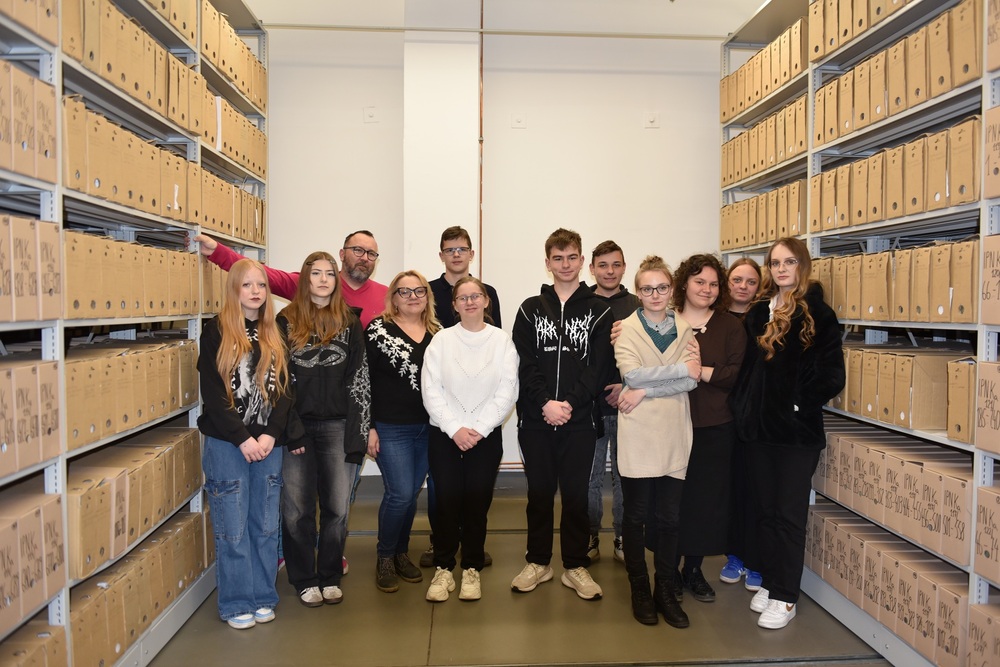 Zajęcia edukacyjne „Co kryją archiwa IPN?”. Fot. Monika Kobylańska/IPN