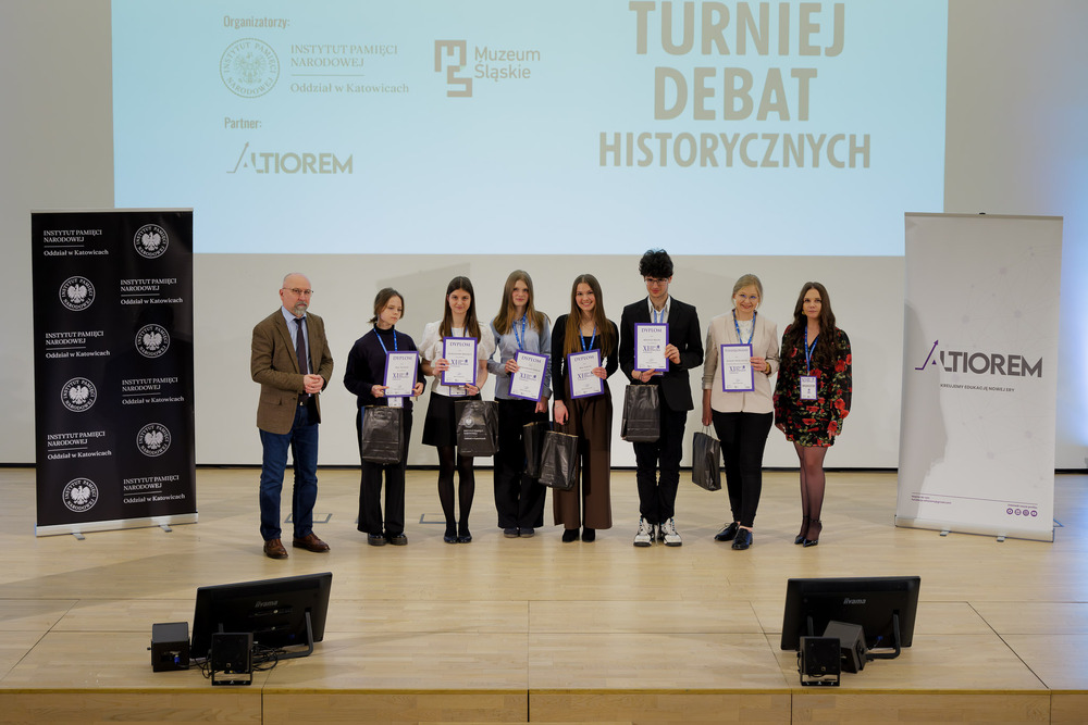 XI Turniej Debat Historycznych IPN – II etap śląskich rozgrywek regionalnych. Fot.: IPN Krzysztof Łojko