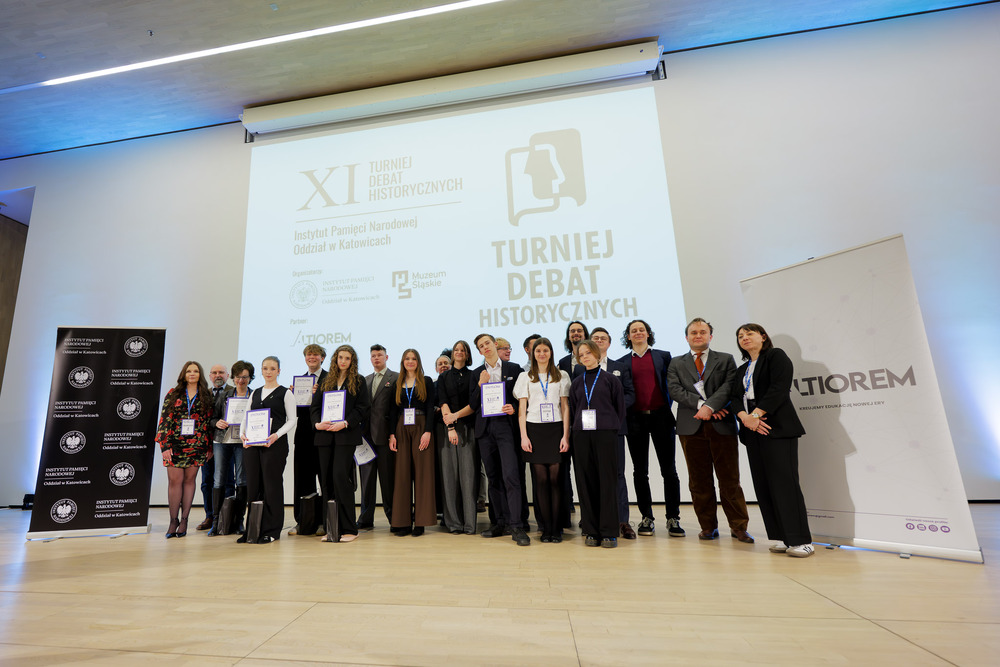 XI Turniej Debat Historycznych IPN – II etap śląskich rozgrywek regionalnych. Fot.: IPN Krzysztof Łojko