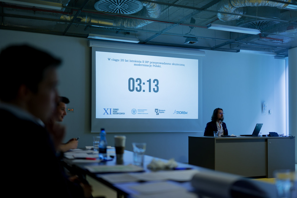 XI Turniej Debat Historycznych IPN – II etap śląskich rozgrywek regionalnych. Fot.: IPN Krzysztof Łojko