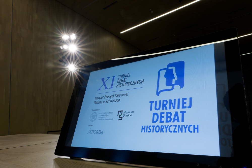 XI Turniej Debat Historycznych IPN – II etap śląskich rozgrywek regionalnych. Fot.: IPN Krzysztof Łojko
