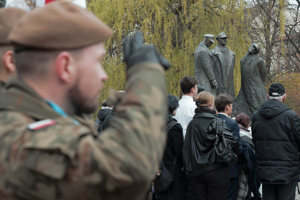 86. rocznica Zbrodni Katyńskiej – Katowice, 10 kwietnia 2026. Fot.: IPN Krzysztof Łojko