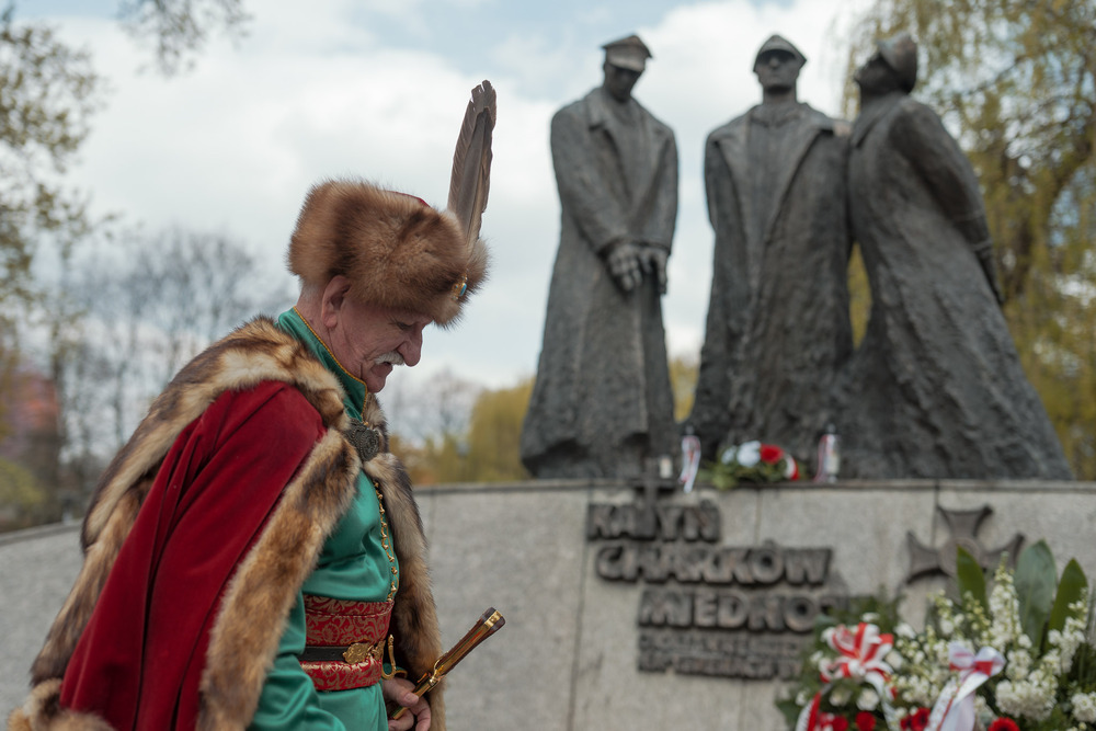 86. rocznica Zbrodni Katyńskiej – Katowice, 10 kwietnia 2026. Fot.: IPN Krzysztof Łojko