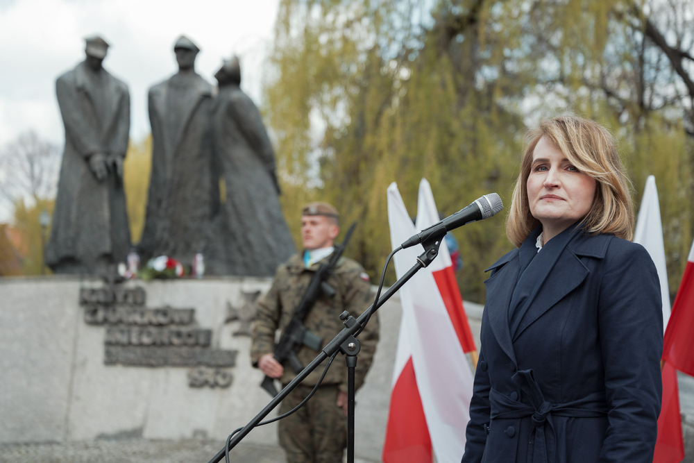 86. rocznica Zbrodni Katyńskiej – Katowice, 10 kwietnia 2026. Fot.: IPN Krzysztof Łojko