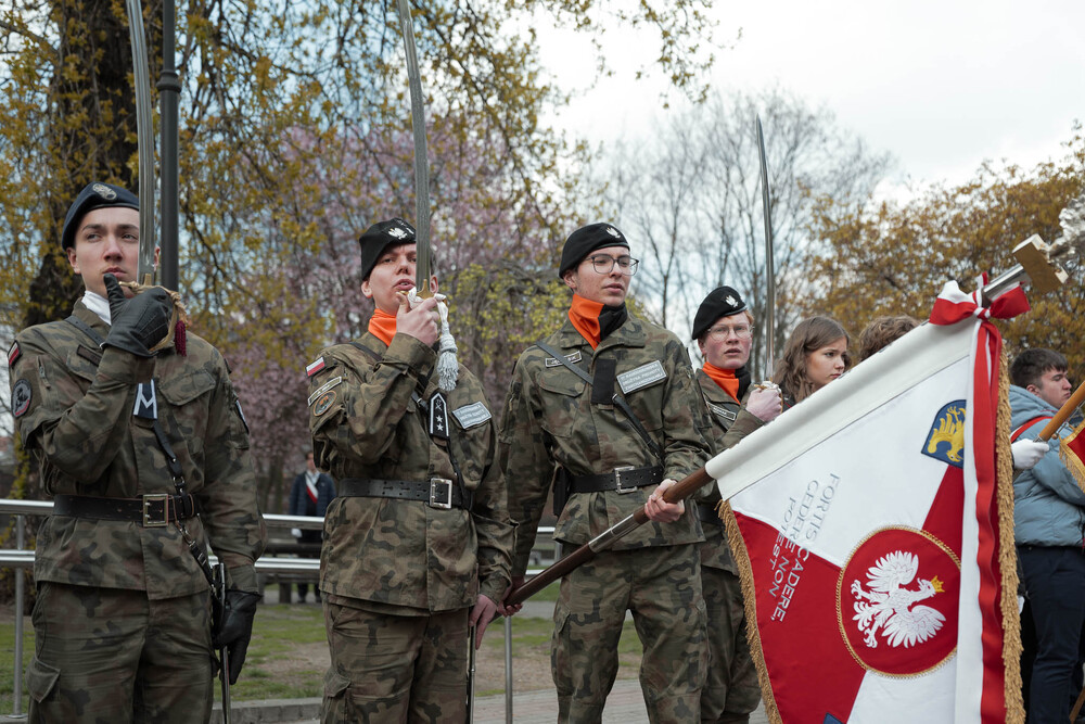 86. rocznica Zbrodni Katyńskiej – Katowice, 10 kwietnia 2026. Fot.: IPN Krzysztof Łojko