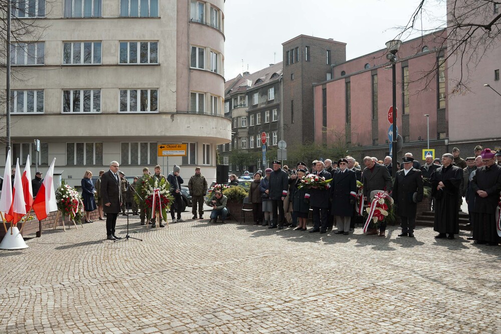86. rocznica Zbrodni Katyńskiej – Katowice, 10 kwietnia 2026. Fot.: IPN Krzysztof Łojko
