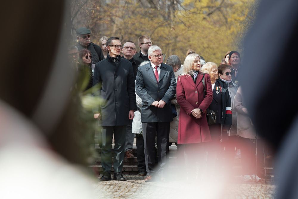 86. rocznica Zbrodni Katyńskiej – Katowice, 10 kwietnia 2026. Fot.: IPN Krzysztof Łojko