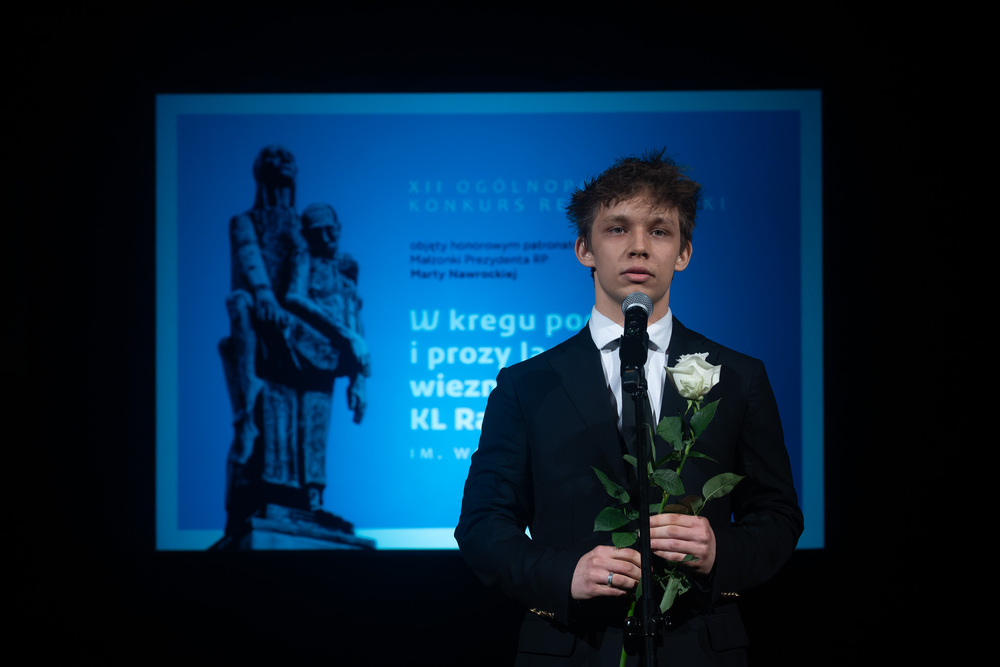 Galeria finału XII edycji ogólnopolskiego konkursu recytatorskiego. Fot.: IPN Krzysztof Łojko