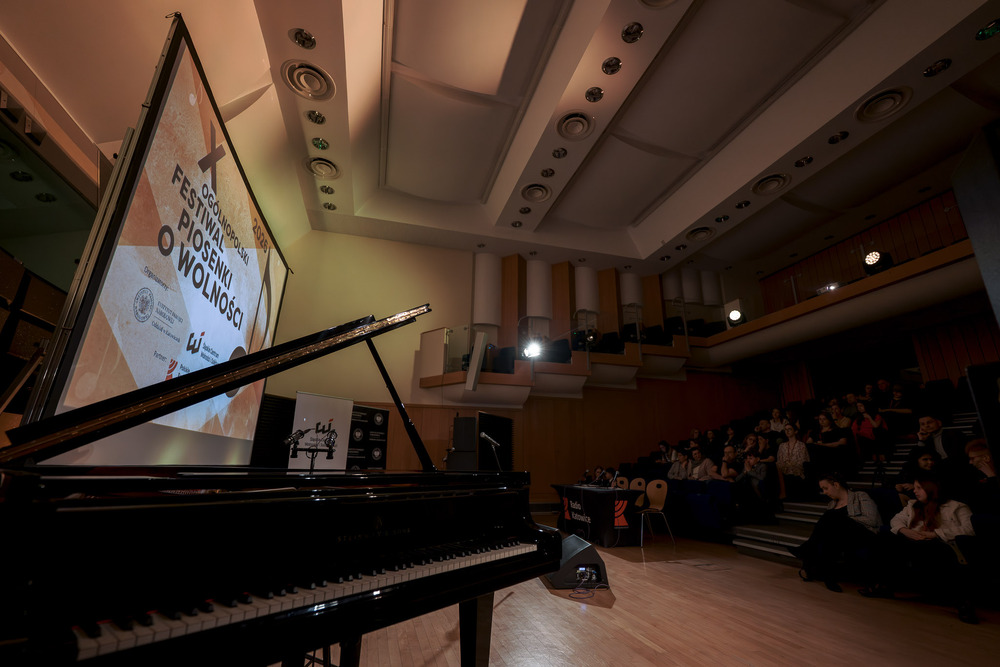 Finał X Ogólnopolskiego Festiwalu Piosenki o Wolności - Katowice, 18 kwietnia 2026. Fot.: IPN Krzysztof Łojko