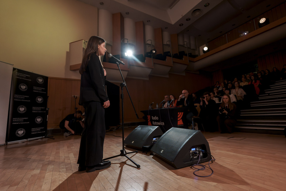 Finał X Ogólnopolskiego Festiwalu Piosenki o Wolności - Katowice, 18 kwietnia 2026. Fot.: IPN Krzysztof Łojko