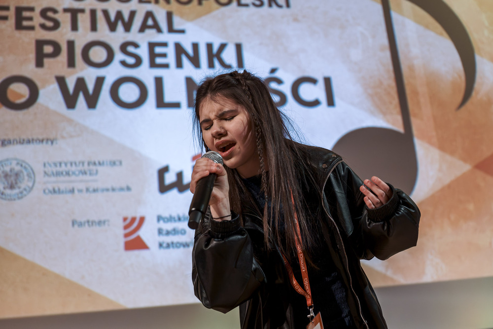 Finał X Ogólnopolskiego Festiwalu Piosenki o Wolności - Katowice, 18 kwietnia 2026. Fot.: IPN Krzysztof Łojko