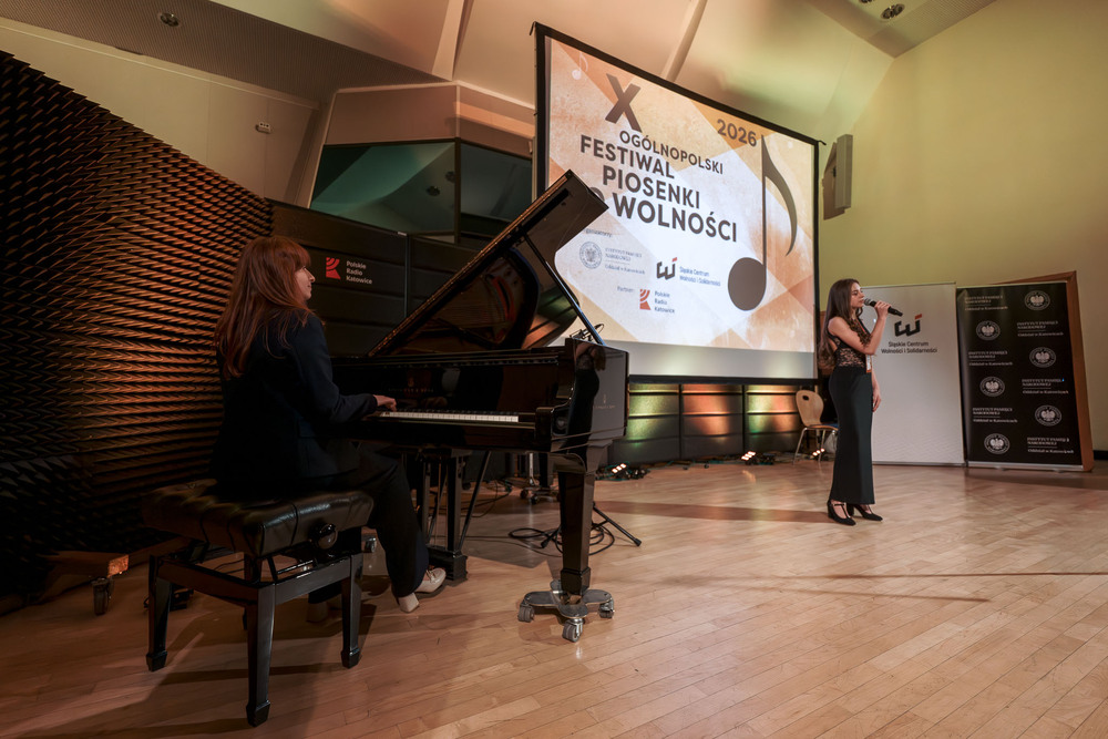 Galeria występów podczas Finału X Ogólnopolskiego Festiwalu Piosenki o Wolności - Katowice, 18 kwietnia 2026. Fot.: IPN Krzysztof Łojko