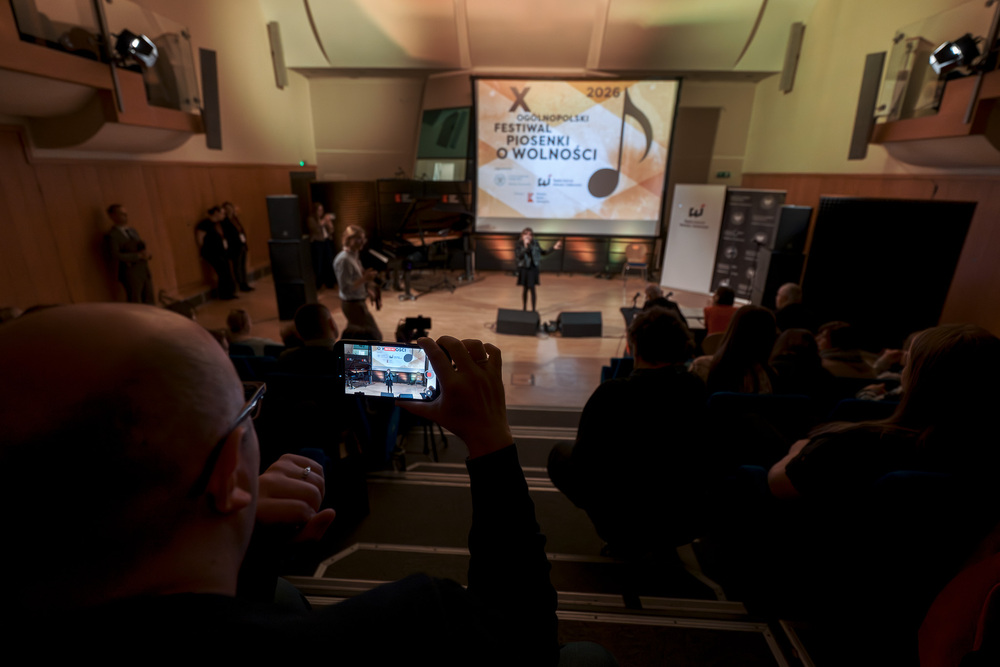 Galeria występów podczas Finału X Ogólnopolskiego Festiwalu Piosenki o Wolności - Katowice, 18 kwietnia 2026. Fot.: IPN Krzysztof Łojko