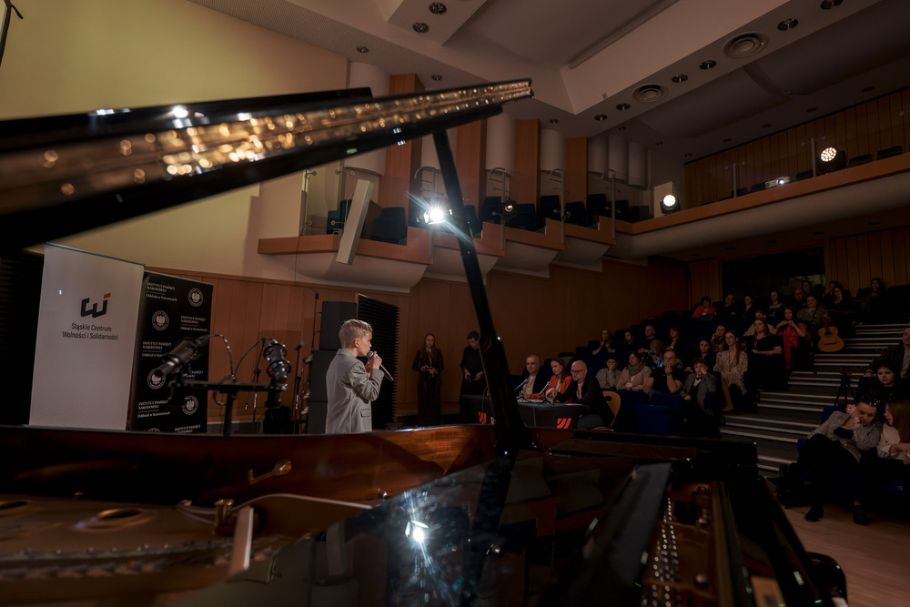 Galeria występów podczas Finału X Ogólnopolskiego Festiwalu Piosenki o Wolności - Katowice, 18 kwietnia 2026. Fot.: IPN Krzysztof Łojko