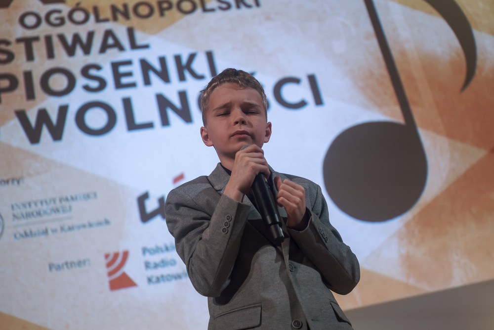 Galeria występów podczas Finału X Ogólnopolskiego Festiwalu Piosenki o Wolności - Katowice, 18 kwietnia 2026. Fot.: IPN Krzysztof Łojko