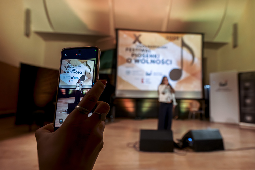 Galeria występów podczas Finału X Ogólnopolskiego Festiwalu Piosenki o Wolności - Katowice, 18 kwietnia 2026. Fot.: IPN Krzysztof Łojko