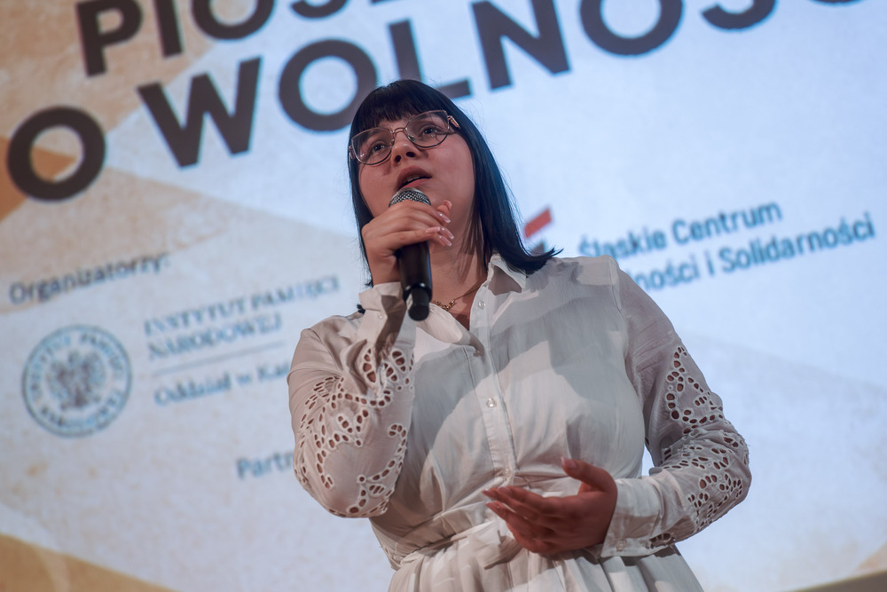 Galeria występów podczas Finału X Ogólnopolskiego Festiwalu Piosenki o Wolności - Katowice, 18 kwietnia 2026. Fot.: IPN Krzysztof Łojko