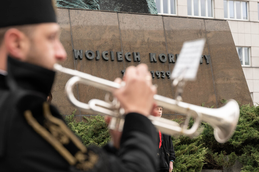 Katowice oddały hołd Wielkiemu Synowi Ziemi Śląskiej. Fot.: IPN Krzysztof Łojko