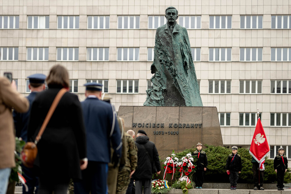 Katowice oddały hołd Wielkiemu Synowi Ziemi Śląskiej. Fot.: IPN Krzysztof Łojko